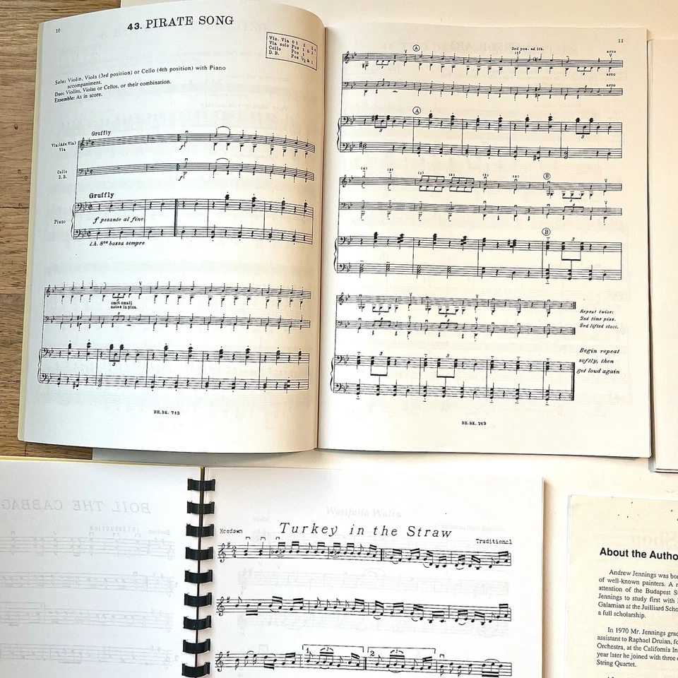 Violin String Teacher’s Bundle Suzuki Group Sheet Music Games Fletcher Wagstaff - Image 2 of 4