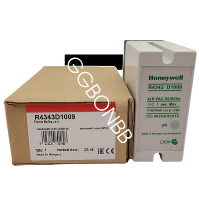 Honeywell R4343D1009 Flame Controller Relay Flame Detecto FedEx or DHL or UPS
