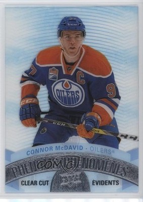 2017 Tim Hortons Collector's Series Clear Cut Phenoms Connor McDavid #CCP-1 5xh