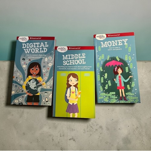American Girl Smart Girl's Guide Middle School Money Digital World Book Set