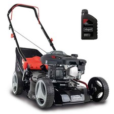 Scheppach Benzin Rasenm&auml;her MP132-42 - 3,4 PS | Schnittbreite 420mm | 45L Korb