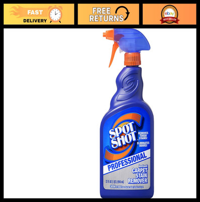 Professional Instant Carpet Stain Remover Spray - 32 OZ, Fast Acting, Easy Clean