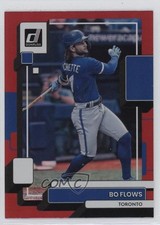 2022 Panini Donruss Variation Holo Red Bo Bichette (Bo Flows) #170 e9p
