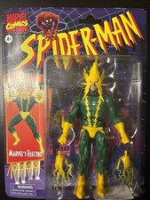 Hasbro Marvel Legends Retro Spider-Man Electro 6 inch Action Figure  CHECK DESC