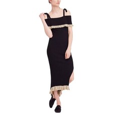Free People Womens Au Chante Sweater Dress SZ M