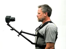SNC 100 Snorricam Rig – for DSLR, Smartphone – Chest Mount, 3ft Arm, 3.3lb Pa...