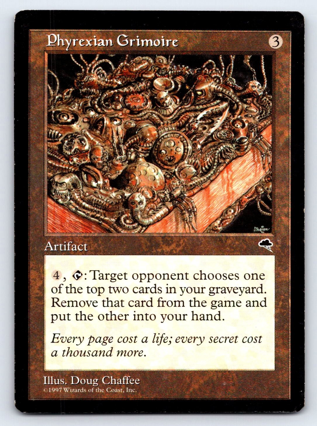 Phyrexian Grimoire R Tempest 301 LP