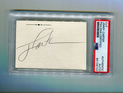 Jimmy Carter Cut Autograph Signed Auto PSA/DNA US President