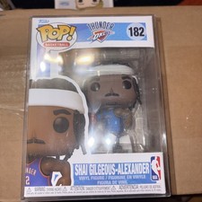 Funko Pop! NBA Basketball Thunder OKC Shai Gilgeous Alexander #182 W/Protector