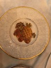 4 PINK DEPRESSION GLASS PLTES AND 6 CROWN DEVON FRUIT PLATES MADE IN ENGLAND — photo 7