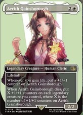 Aerith Gainsborough (Borderless) (Surge Foil) Final Fantasy Foil