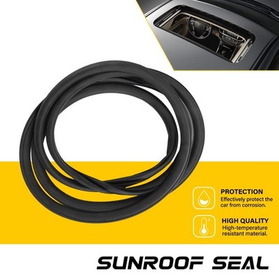 1PCS Sunroof Glass Sliding Seal Weatherstrip Rubber Trim Fit Hummer H3 2006-2010