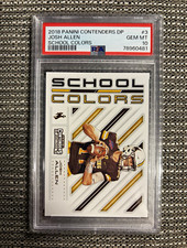 2018 Panini Contenders Draft Picks Josh Allen School Colors Rookie #3 RC PSA 10
