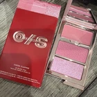 One Size Beauty Cheek Clapper ATTENTION SEEKER Cream and Powder Blush Trio NIB