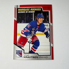 2020 O-Pee-Chee Hockey #613 Vitali Kravtsov RC Marquee Rookies Red Border