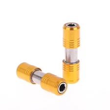 1/2Pcs Portable Double Head Screwdriver Bit Holder Extension Rod For Power Tools