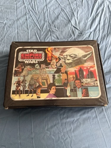 Star Wars 1980 Empire Strikes Back Collectors Case w/ both trays and card insert