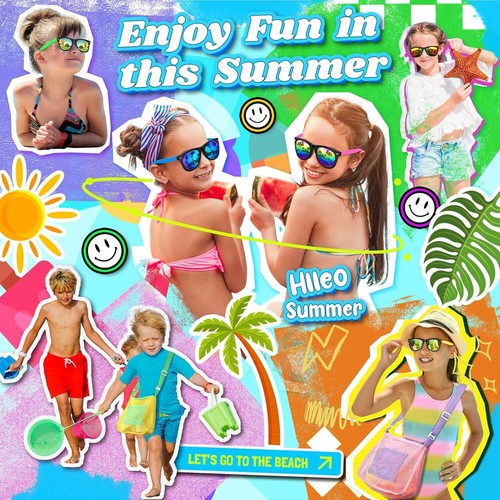 Durable Neon Sunglasses for Kids - Perfect Party Favors for Any Occasion - Picture 5 of 9