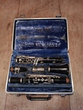 King Tempo Clarinet 607930 In Hard Case Parts Repair