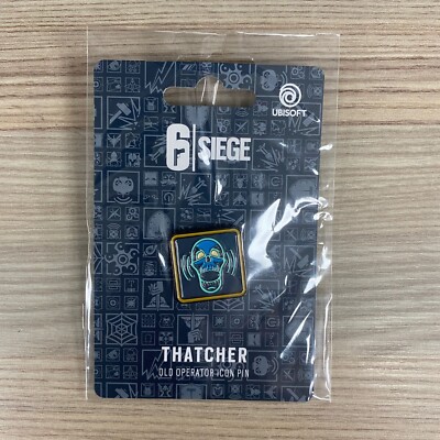 RAINBOW 6 SIX SIEGE THATCHER OLD OPERATOR ICON PIN UBISOFT KOYO 2020 OFFICIAL