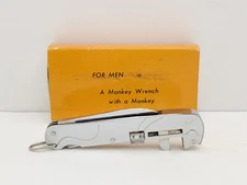 VINTAGE COPYRIGHT ZOO LINE Pocket Knife Multi Tool Monkey Wrench RARE!