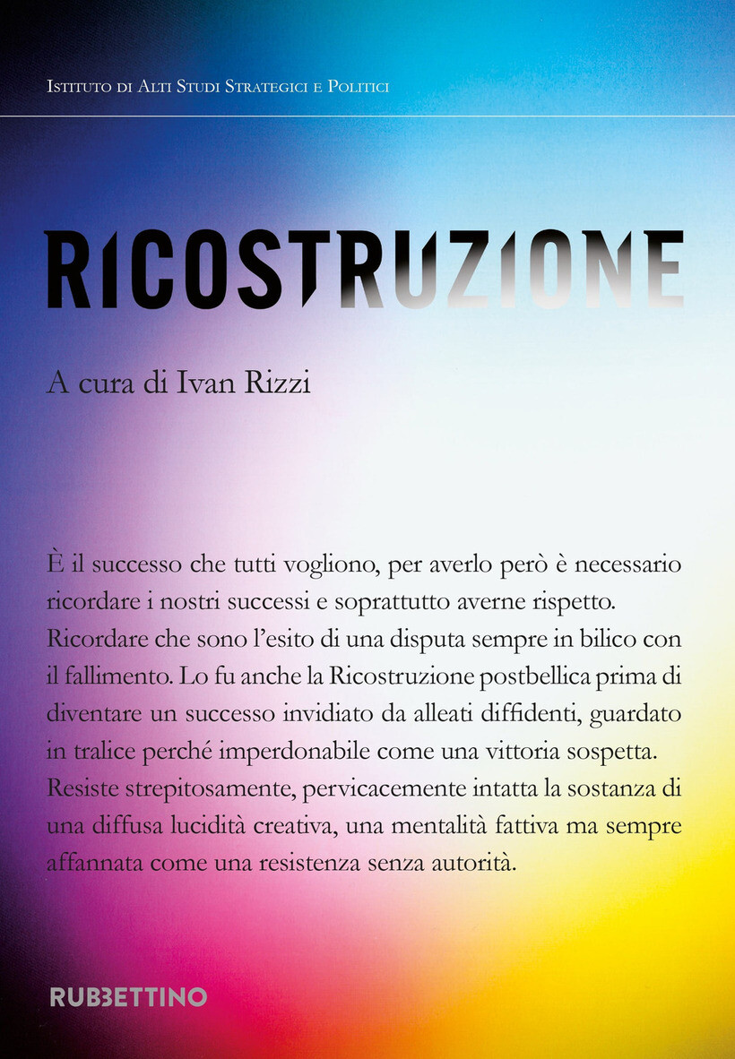 RICOSTRUZIONE - RIZZI I. (CUR.) 9788849870435