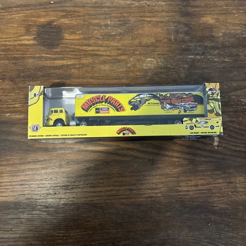 M2 Machines Muscle Parts 1970 Ford C-600 & 1970 Ford Mustang Boss CHASE 1/750 - Picture 1 of 10