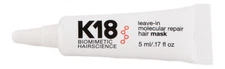 K18 Leave-In Molecular Repair Hair Mask 0.17 oz5 ml. Hair Mask