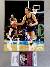 GOLDEN STATE WARRIORS- JEFF MULLINS AUTOGRAPH 8x10 ACTION PHOTO JSA AN31535