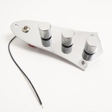 Loaded Pre-wired Switch Control Plate with Wiring Harness for Jazz J Bass