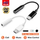 USB Type C TO 3.5mm Female Headphone Jack Adapter AUX Stereo Speaker Audio Cable