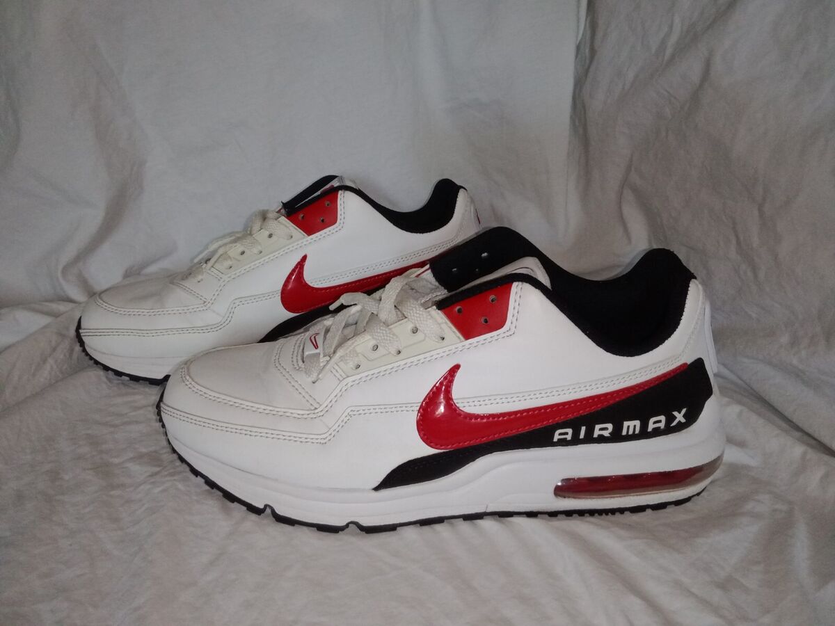 Nike Air Max LTD 3 Size 9 Red Black White Shoes Sneakers