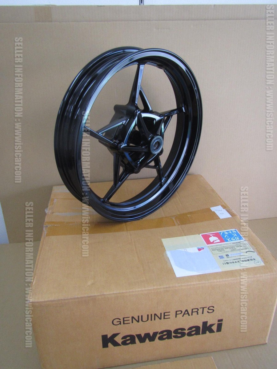 KAWASAKI NINJA 400 2018-2022 EX400 FRONT WHEEL ASSY G.BLACK KAWASAKI NINJA 400 2018-2022 EX400 FRONT WHEEL ASSY G.BLACK