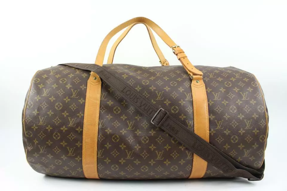 Louis Vuitton Monogram Sac Polochon 70 Keepall Bandouliere 24lv216s