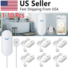 Smart Water Leak Sensor Detector APP Alarm WiFi Home Water Leak Detector Lot
