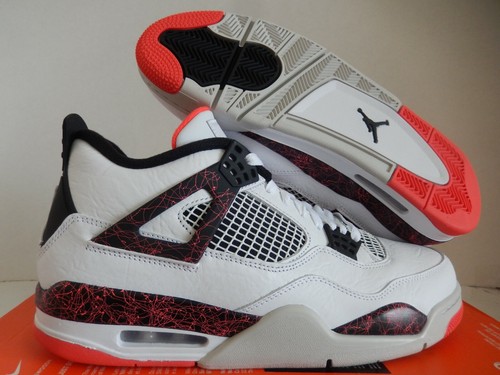 NIKE AIR JORDAN 4 Retro Flight Nostalgia Crimson 308497-116 Men Size 8 B  GRADE $249.99 - PicClick