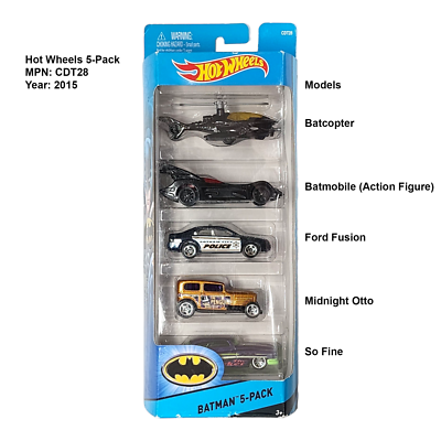 HOT WHEELS 5 Pack Multi Gift Packs HW | eBay