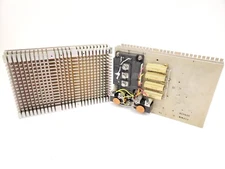 2 qty anodized Aluminum Heat sinks w/components(cm300Dy-28H) approx10.5"x7"x1.75