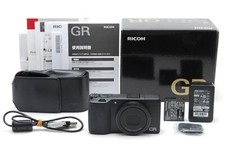 Ricoh GR 16.2MP APS-C Black Digital Compact Camera in Box From Japan Mint