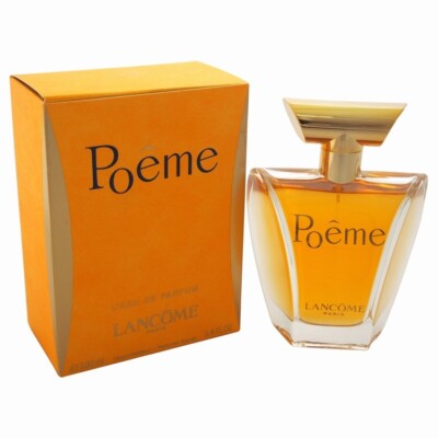 Poeme by Lancome 3.4 oz./ 100 ml. L'eau de Parfum Spray for Women in Sealed Box
