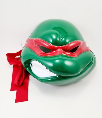 Tmnt 2003 Raphael Mask Vintage Cesar TMNT 2003 Mirage Studios Plastic Costume Mask Halloween ...