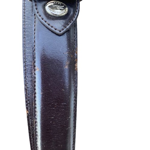Longchamp Le Pliage Gürteltasche Leopard braun massiver Lederbesatz verstellbarer Riemen - Bild 11 von 24