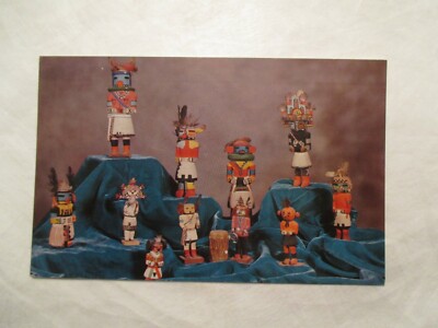 Katchina Doll Collection Native American Indians Postcard