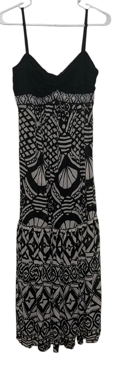 chinese dress ladies Elodie Jersey Maxi Dress-Navy and Ivory Stripe