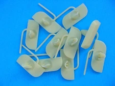 10x Fits Caddy 1-1/4" to 1-3/4" Front Rear Door Moulding Fasteners Clips NOS 400