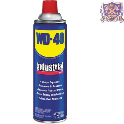 12-Pack Industrial 16 OZ Spray - Effective Multi-Use Lubricant for Every Need
