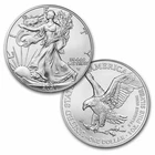 2021, 1 oz American Silver Eagle BU 1 coin Uncirculated in Capsule