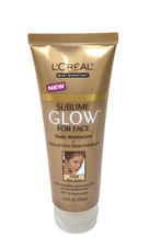 L'OREAL SUBLIME GLOW FOR FACE 2.5 oz DAILY MOISTURIZER FAIR SKIN TONES SPF 15
