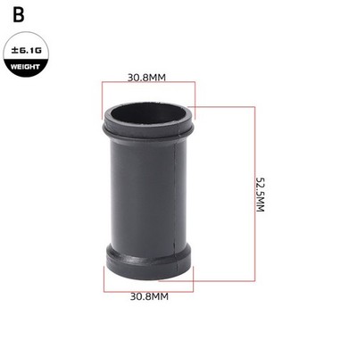 Kunststoffhülse für BSA Innenlagergehäuse 68-73 mm Breite mit 52,5 mm Länge