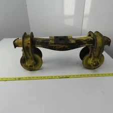 3" I-Beam Girder Underhung Bridge Crane Hoist Push Trolley Truck